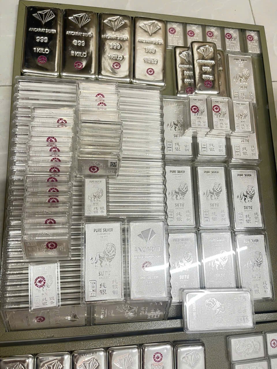 Nhiều yếu tố hỗ trợ cho giá bạc tăng trong thời gian qua